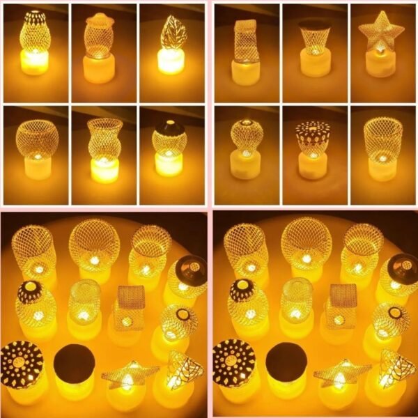 Mini Golden Premium LED Candles
