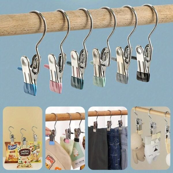 Stainless Steel Multifunction Clamp Hanger (10 PIECES)