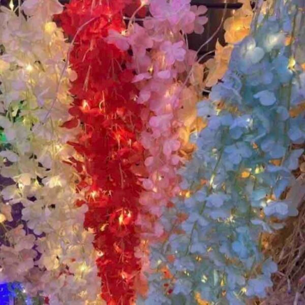 8 Row Flower Jhallar LED (AMRA-4)