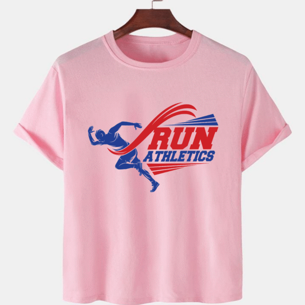 Pink Unisex Cotton Premium Quality Designer Printed T-Shirt