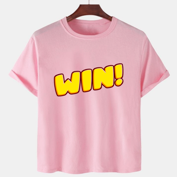 Pink Unisex Dot Knit Premium Quality Designer Printed T-Shirt